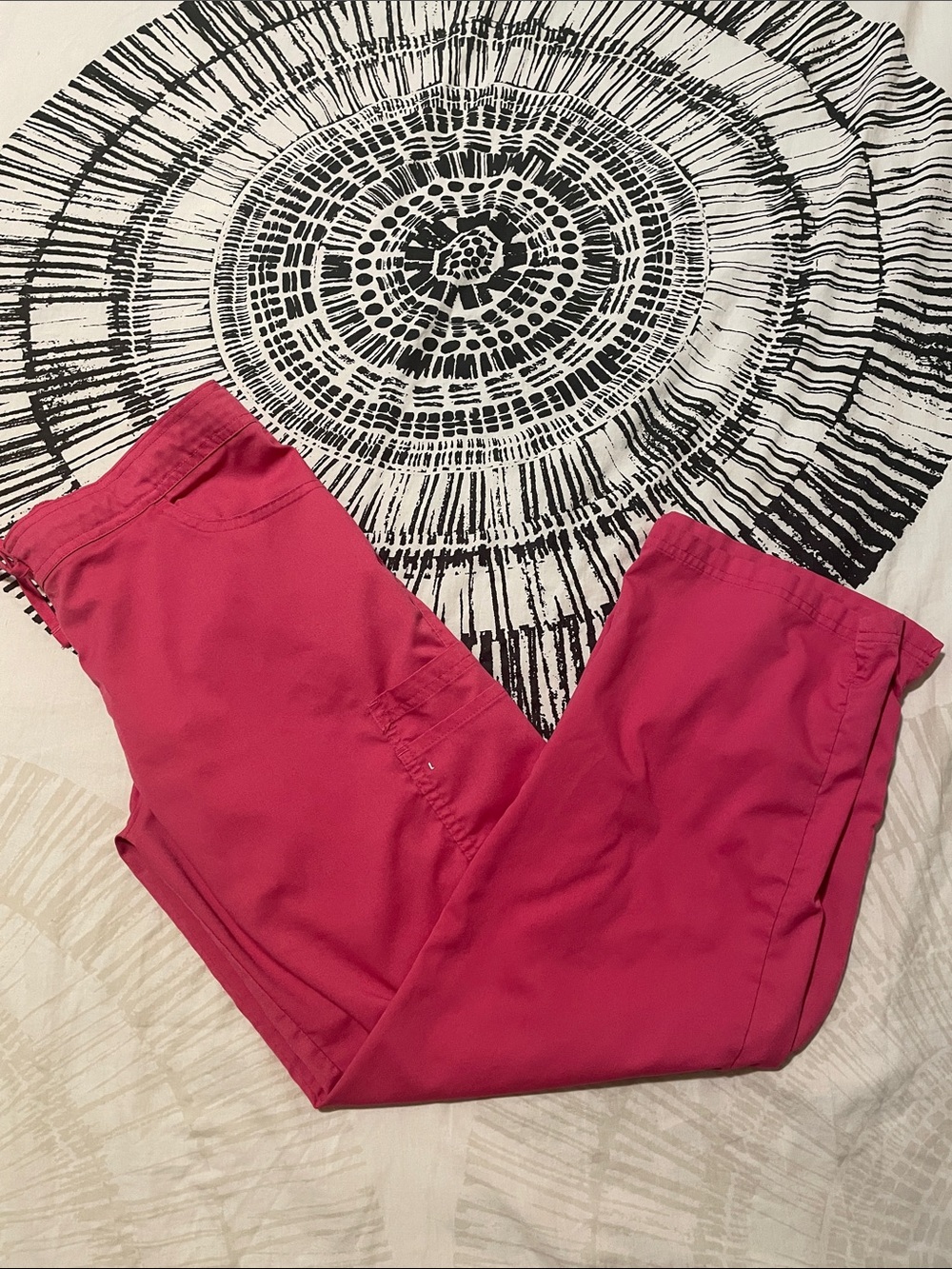 UA Scrubs Pink Cargo Pants